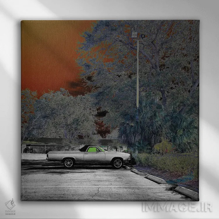 تابلو "رویاپردازی ال کامینو" اثر سیسرو اسپین - نمای روبهرو روی دیوار