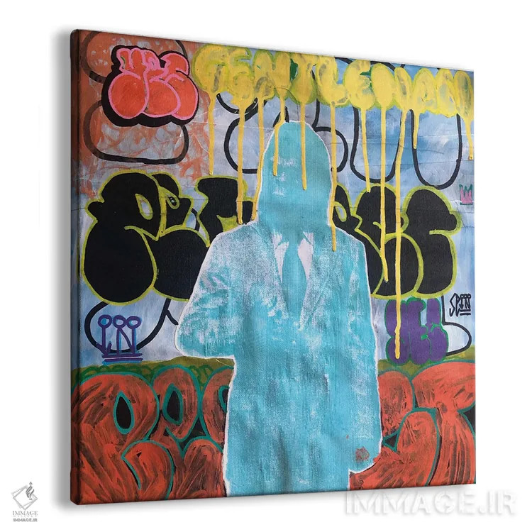 تابلو "استفراغ جنتلمن بینقص" اثر سیسرو اسپین - نمای پرسپکتیو محصول