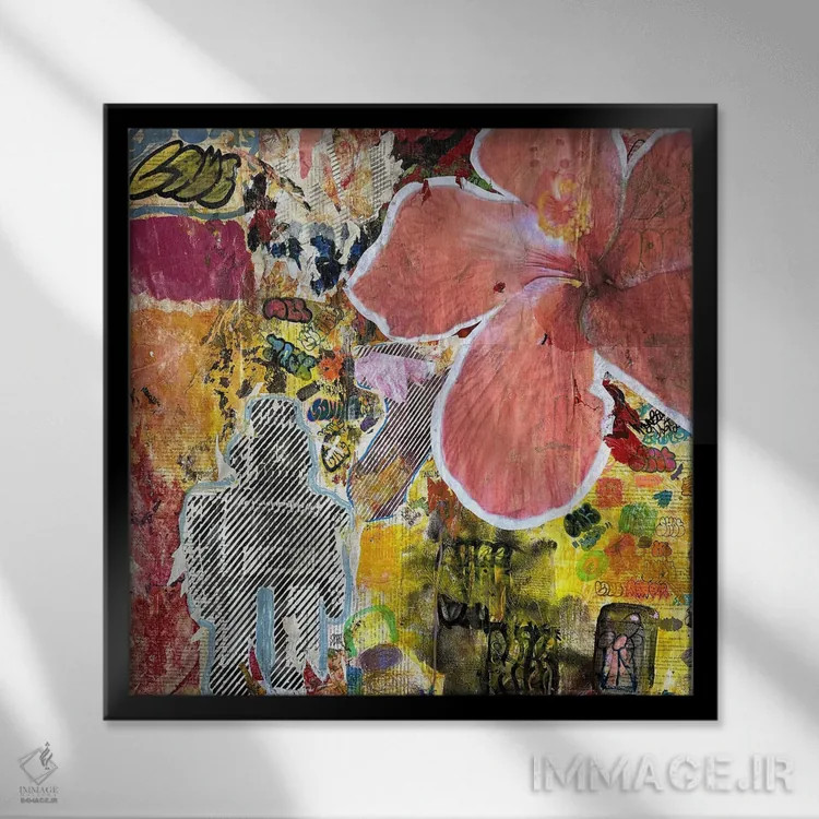 تابلو "حال خوب" اثر سیسرو اسپین - نمای قابدار مشکی