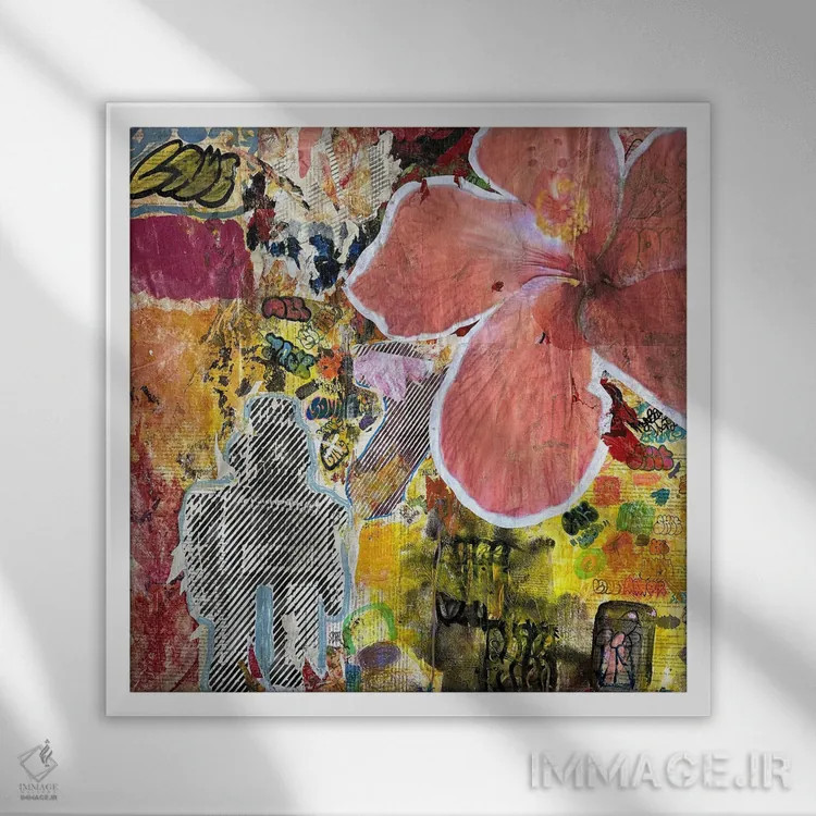 تابلو "حال خوب" اثر سیسرو اسپین - نمای قابدار سفید