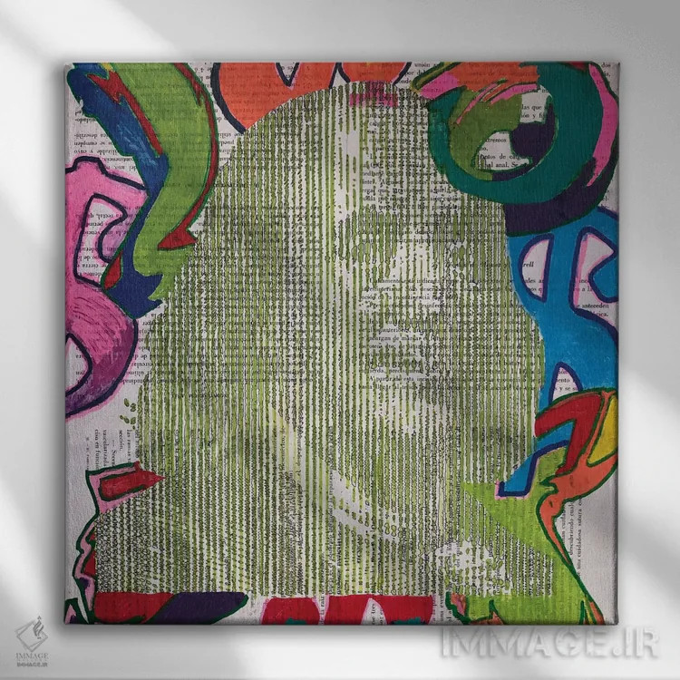 تابلو "ثروت" اثر سیسرو اسپین - نمای روبهرو روی دیوار