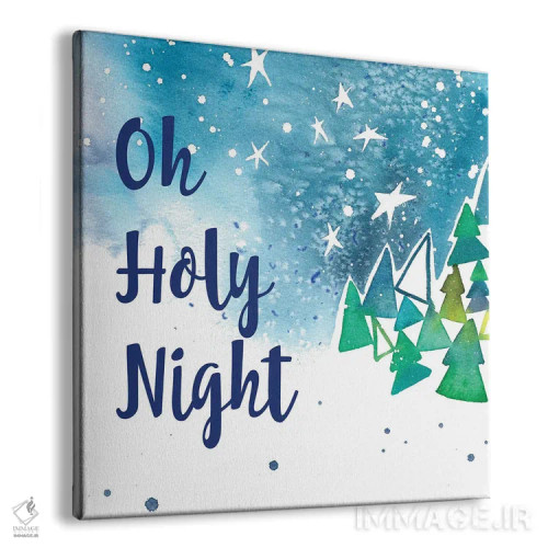 تابلو شب مقدس اثر کریتیو اینگرید - نمای پرسپکتیو محصول