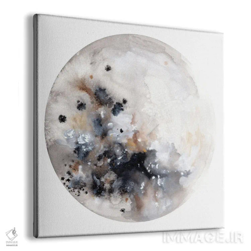 تابلو ماه نقرهای اثر کریتیو اینگرید - نمای پرسپکتیو محصول