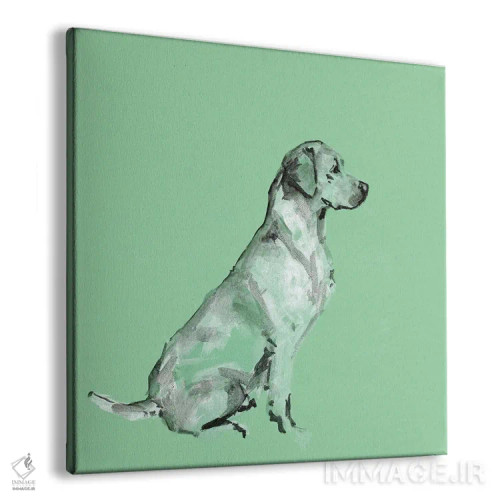 تابلو سگ مدرن بسیار پاپ V اثر کارتیسی - نمای پرسپکتیو محصول