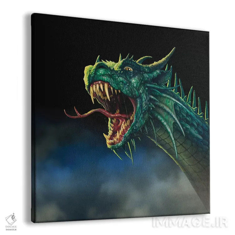 تابلو دراکو رکِس پنجم اثر سیروئلو - نمای پرسپکتیو محصول