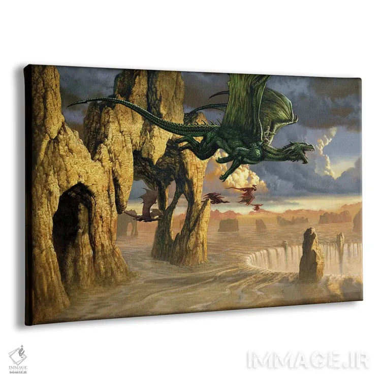 تابلو هجرت اثر سیروئلو - نمای پرسپکتیو محصول