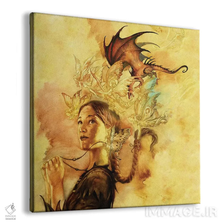 تابلو همراهان اثر سیروئلو - نمای پرسپکتیو محصول