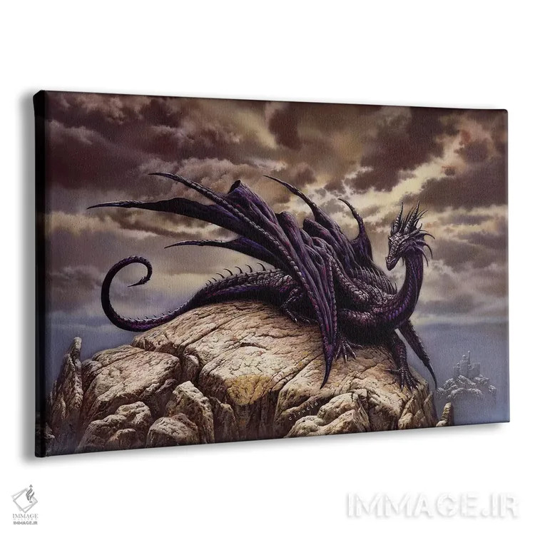 تابلو دارکدسوریون اثر سیروئلو - نمای پرسپکتیو محصول