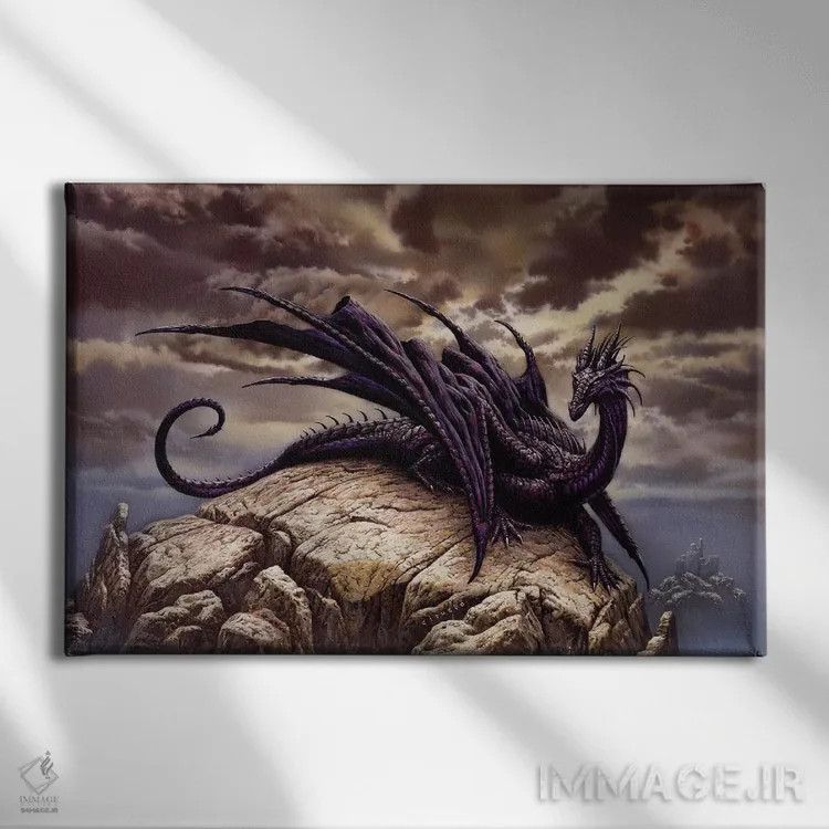 تابلو دارکدسوریون اثر سیروئلو - نمای روبهرو روی دیوار