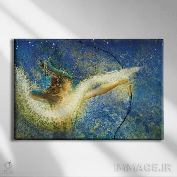 تابلو آرکوئرو اثر سیروئلو - نمای روبهرو روی دیوار