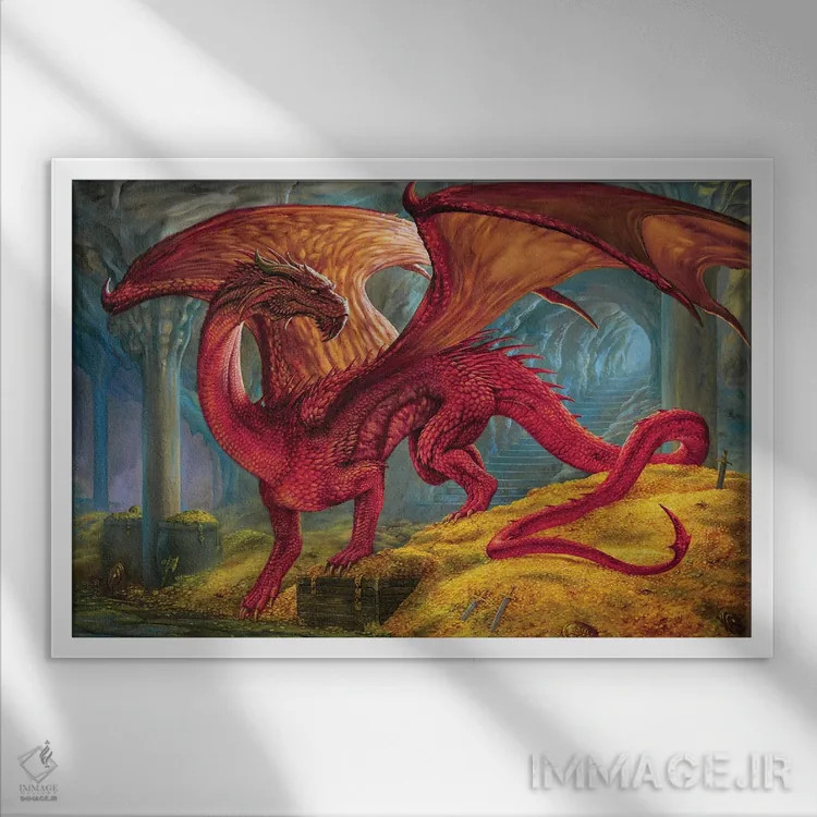 تابلو کوینت سنت اثر سیروئلو - نمای قابدار سفید