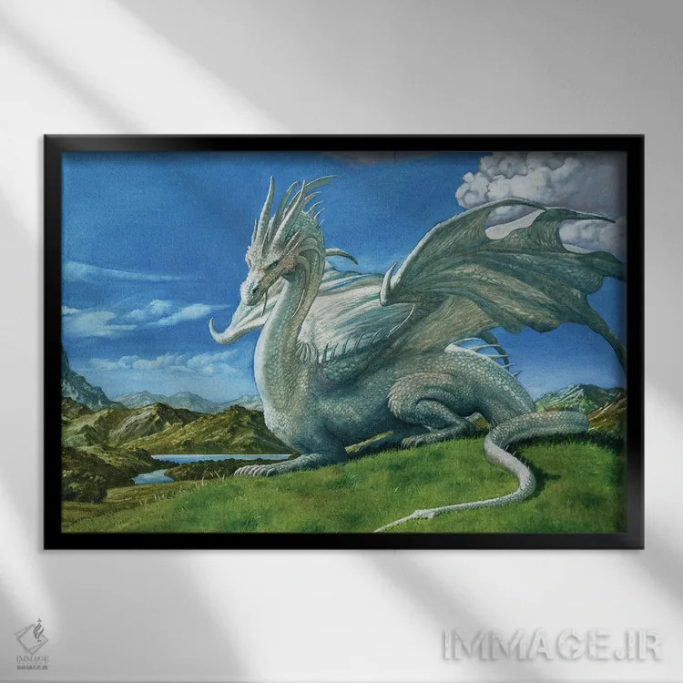 تابلو هابسیلوین دوم اثر سیروئلو - نمای قابدار مشکی