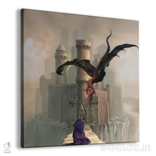 تابلو نگهبان دروازهها اثر سیروئلو - نمای پرسپکتیو محصول