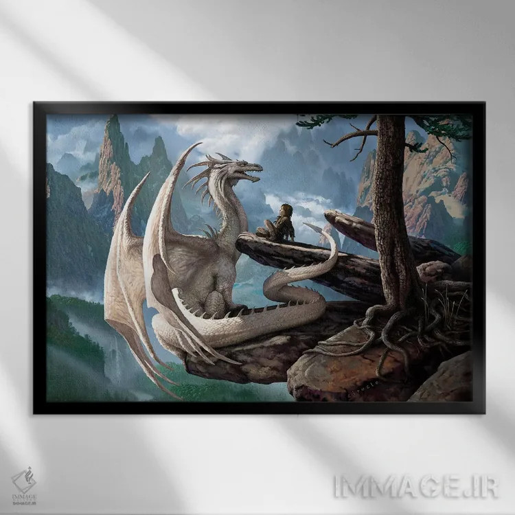 تابلو اچاس-کومه اثر سیروئلو - نمای قابدار مشکی