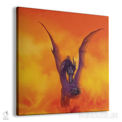 تابلو اژدهای ناراس اثر سیروئلو - نمای پرسپکتیو محصول