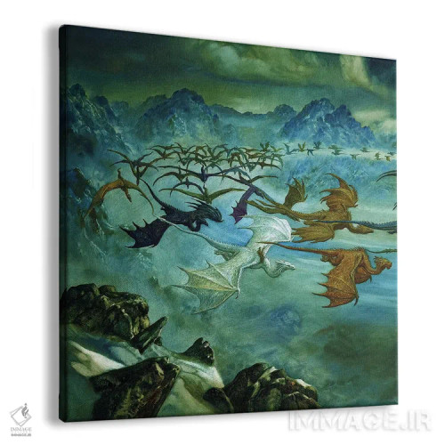 تابلو سواری با هم اثر سیروئلو - نمای پرسپکتیو محصول