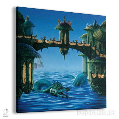 تابلو مار (افسانهای) اثر سیروئلو - نمای پرسپکتیو محصول