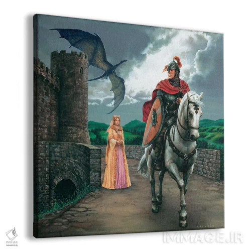 تابلو کماندار نیرومند اثر سیروئلو - نمای پرسپکتیو محصول