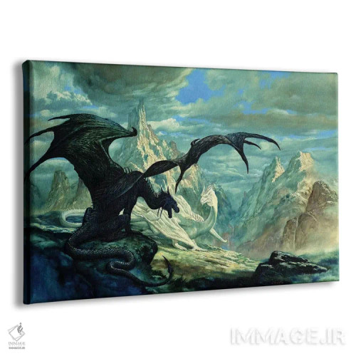 تابلو اژدهای سخنگو اثر سیروئلو - نمای پرسپکتیو محصول