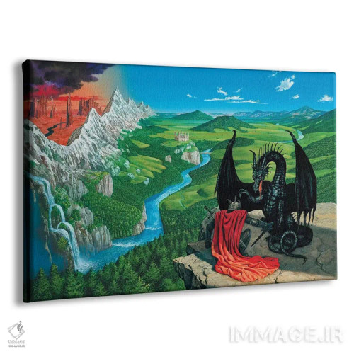 تابلو حوضهٔ آبریز اثر سیروئلو - نمای پرسپکتیو محصول