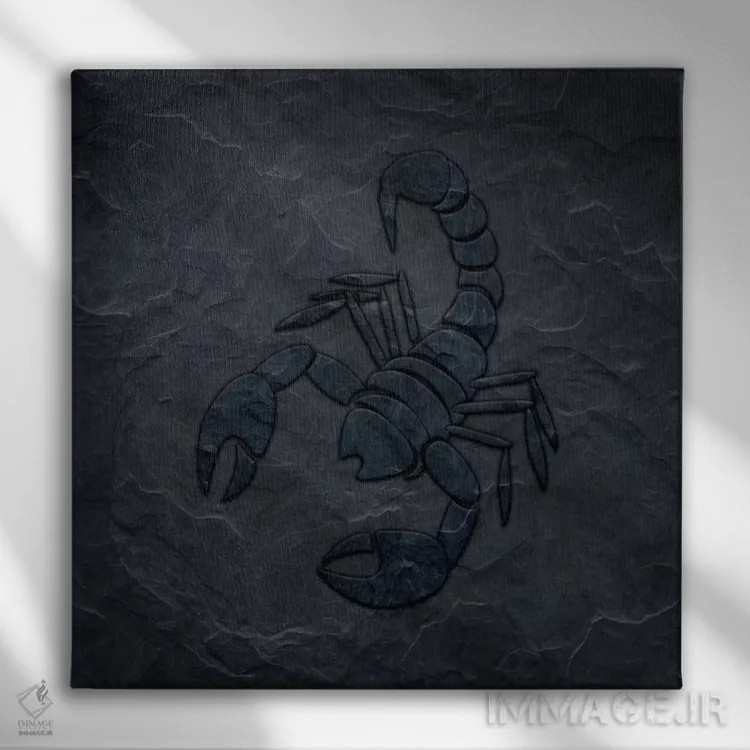 تابلو آمادهٔ حمله اثر فایو بای فایو کالکتیو - نمای روبهرو روی دیوار