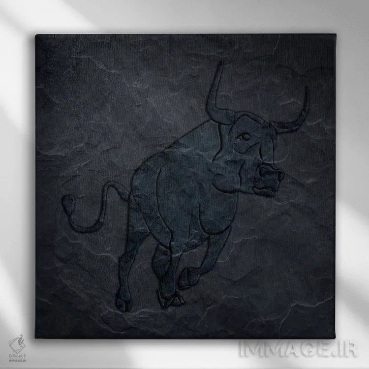 تابلو هجوم تا پیروزی اثر فایو بای فایو کالکتیو - نمای روبهرو روی دیوار