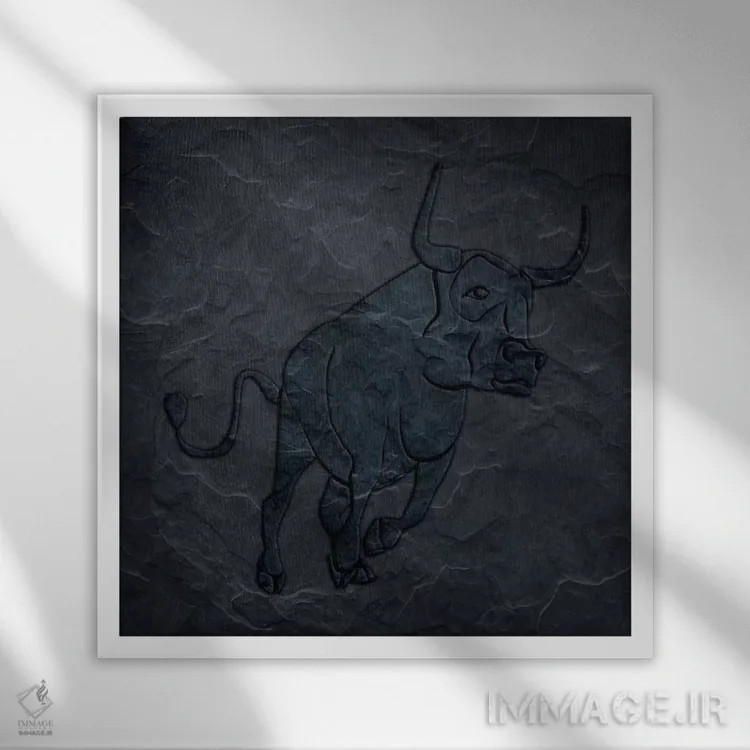 تابلو هجوم تا پیروزی اثر فایو بای فایو کالکتیو - نمای قابدار سفید