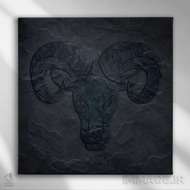 تابلو شدت برای غلبه اثر فایو بای فایو کالکتیو - نمای روبهرو روی دیوار