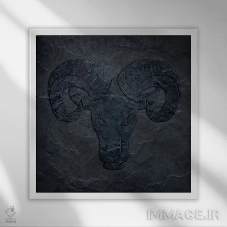 تابلو شدت برای غلبه اثر فایو بای فایو کالکتیو - نمای قابدار سفید