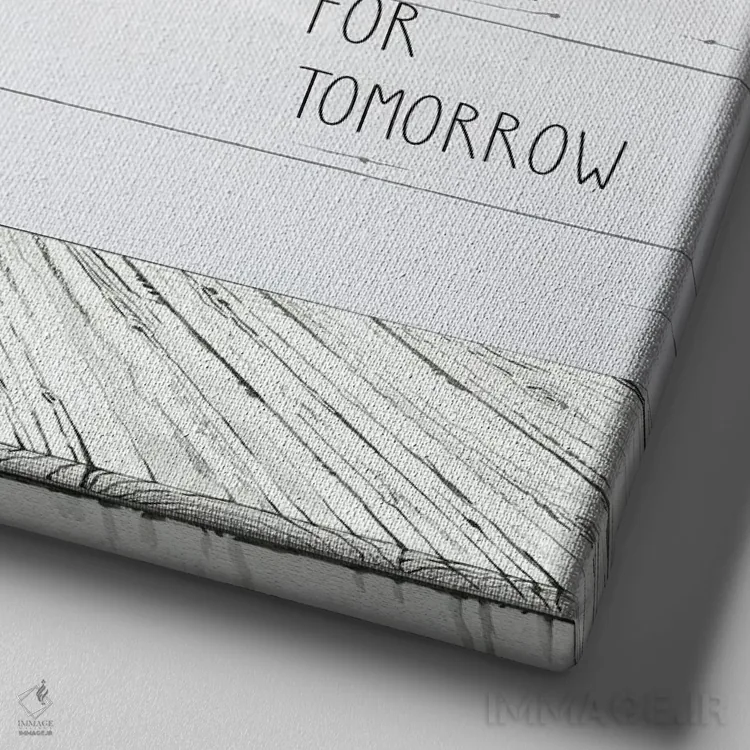 تابلو از دیروز بیاموز اثر سیندی جیکوبز - نمای نزدیک بافت بوم