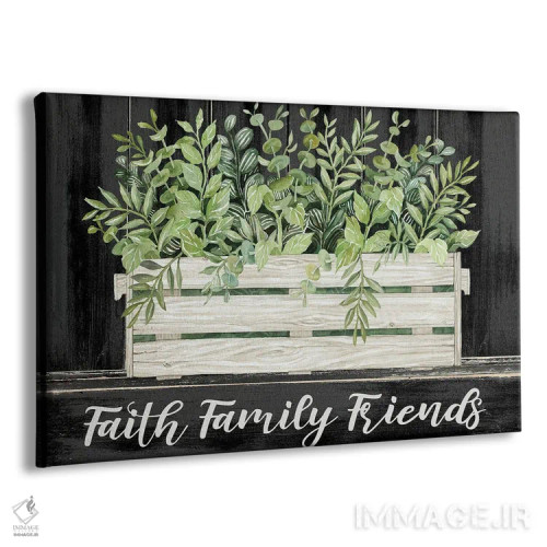 تابلو Family, Friends,ایمان، خانواده، دوستان اثر سیندی جیکوبز - نمای پرسپکتیو محصول