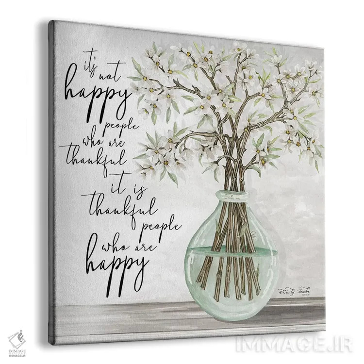 تابلو مردمان شکرگزار اثر سیندی جیکوبز - نمای پرسپکتیو محصول