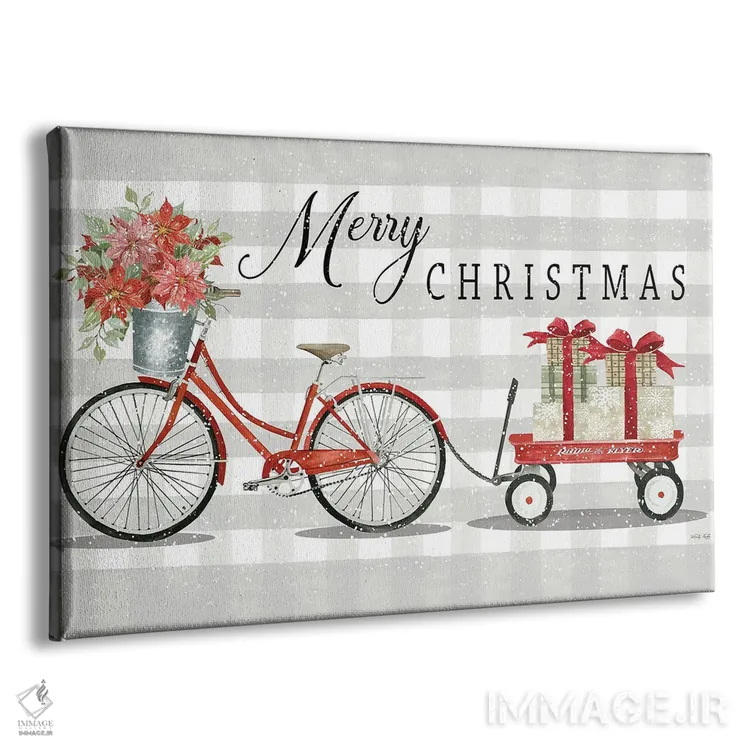 تابلو تحویل کریسمس شمارهٔ دو اثر سیندی جیکوبز - نمای پرسپکتیو محصول