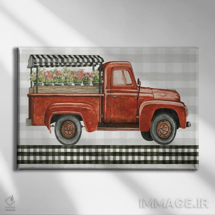 تابلو گلهای تازه برای تو اثر سیندی جیکوبز - نمای روبهرو روی دیوار