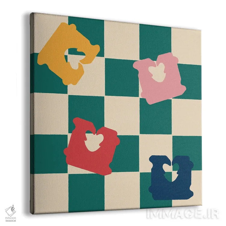 تابلو تاریخ انقضا اثر کارمن جابیر - نمای پرسپکتیو محصول