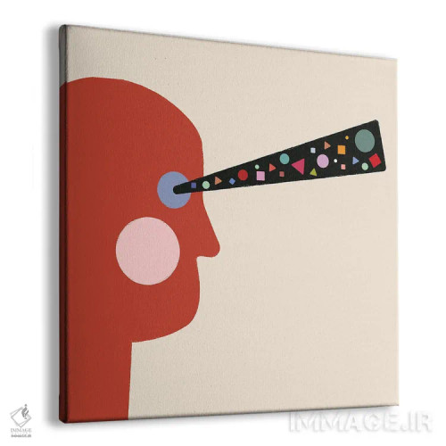 تابلو دیدگاه اثر کارمن جابیر - نمای پرسپکتیو محصول