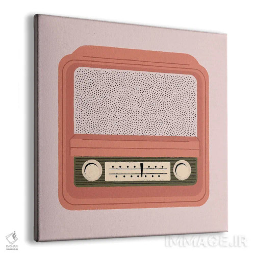 تابلو رادیو اثر کارمن جابیر - نمای پرسپکتیو محصول
