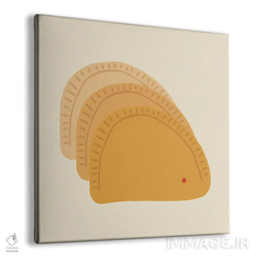 تابلو کتلت تند اثر کارمن جابیر - نمای پرسپکتیو محصول