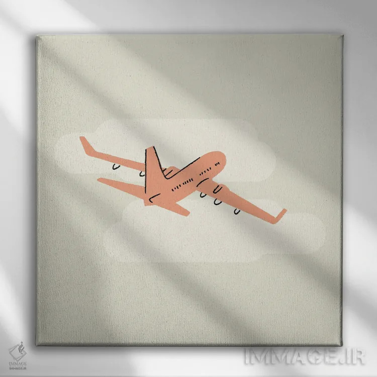 تابلو بعداً میبینمت اثر کارمن جابیر - نمای روبهرو روی دیوار