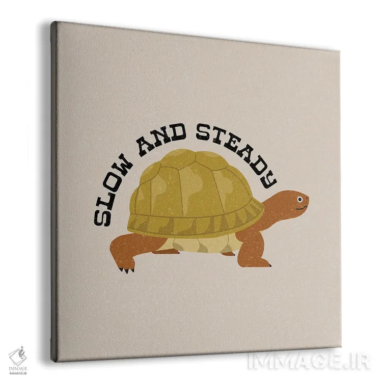 تابلو آهسته و پیوسته اثر کارمن جابیر - نمای پرسپکتیو محصول