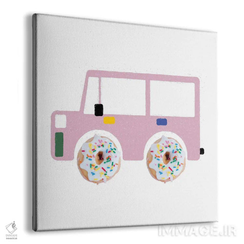 تابلو سواری باحال اثر کارمن جابیر - نمای پرسپکتیو محصول