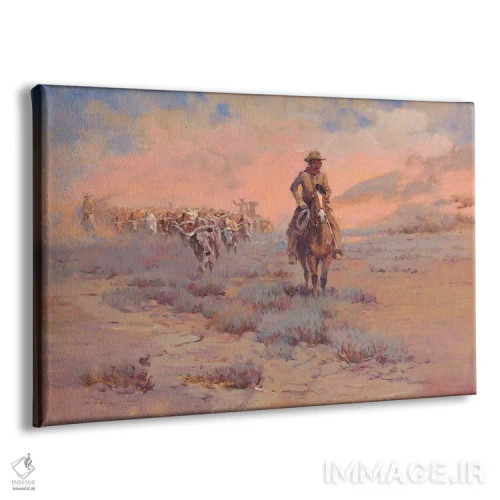 تابلو شاخهای بلند اثر ارنست چیریاکا - نمای پرسپکتیو محصول