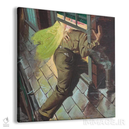 تابلو قراردیدار اثر ارنست چیریاکا - نمای پرسپکتیو محصول