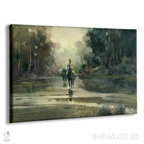 تابلو جویبار اثر ارنست چیریاکا - نمای پرسپکتیو محصول