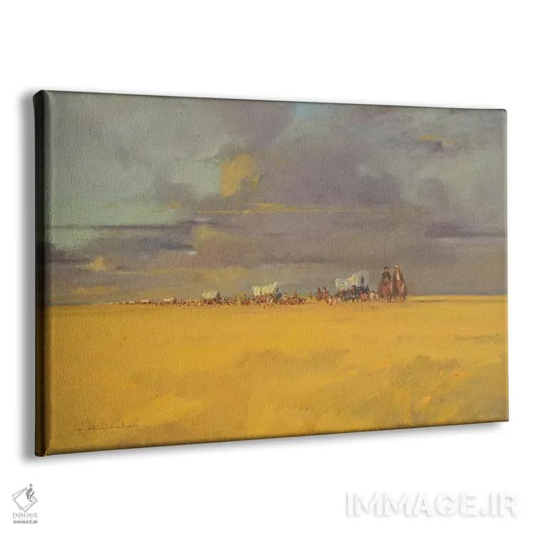 تابلو مسیر گاری اثر ارنست چیریاکا - نمای پرسپکتیو محصول