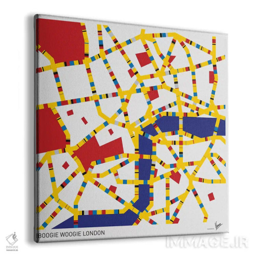 تابلو بوگی ووگی لندن (هنر مفهومی) اثر چانکونگ - نمای پرسپکتیو محصول