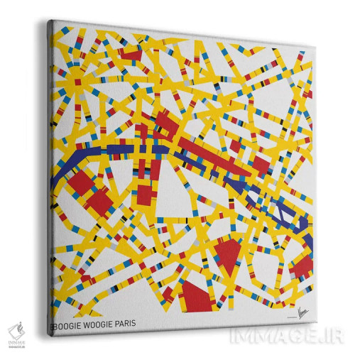 تابلو بوگی ووگی پاریس (هنر مفهومی) اثر چانکونگ - نمای پرسپکتیو محصول