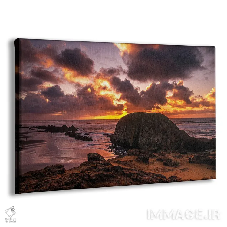 تابلو غروب والدپورت اثر کت کریگن - نمای پرسپکتیو محصول