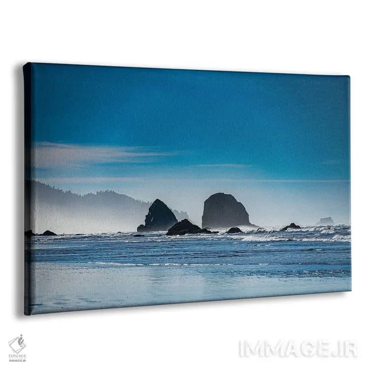 تابلو مه در ساحل کنن اثر کت کریگن - نمای پرسپکتیو محصول
