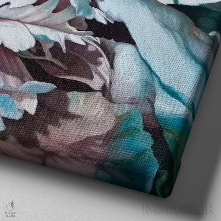 تابلو پل آهها اثر کلویی هدن - نمای نزدیک بافت بوم